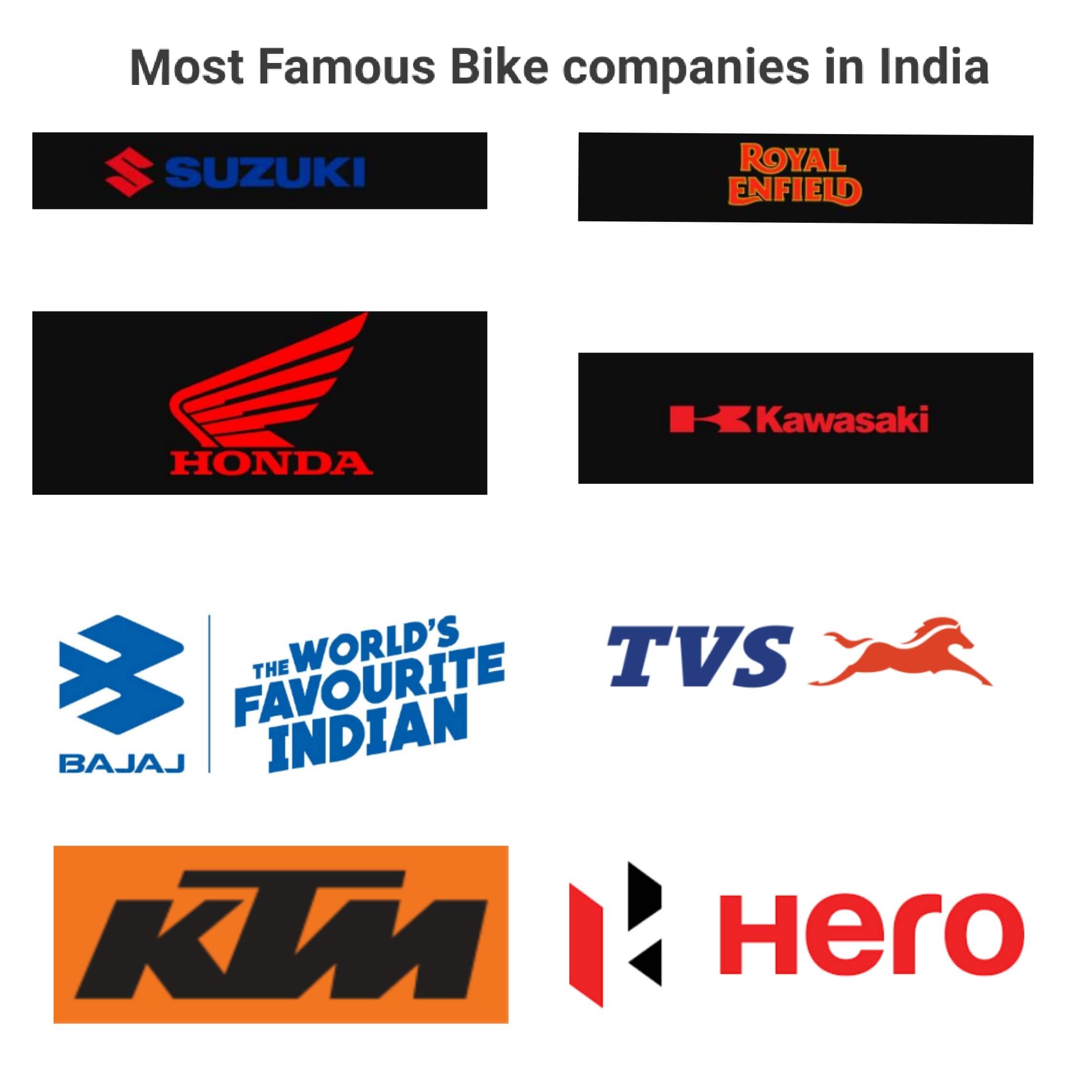 all bike brand list