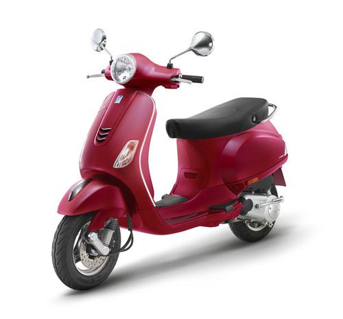 Pink Vespa Scooter